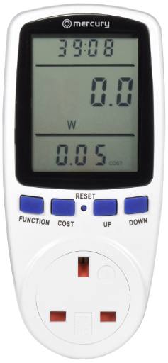 [24380] Mercury Appliance Power Meter UK plug 429.859UK