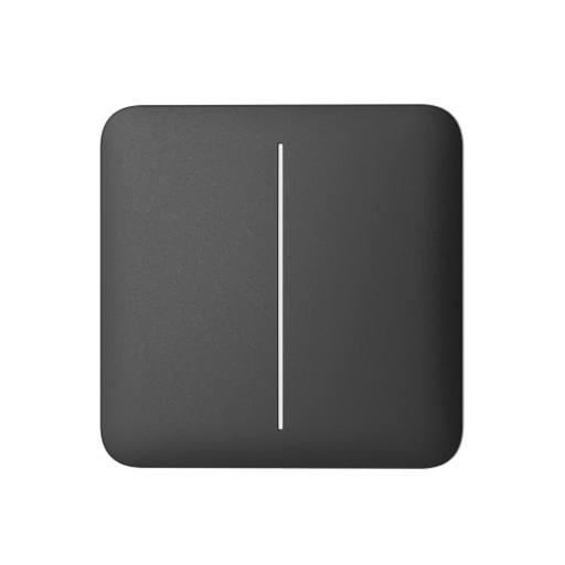 [24354] AJAX Automation Solo Button (2-gang) Graphite