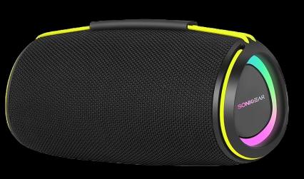 [30032] SonicGear Portable Speaker TWS BT/USB/FM/RGB IPX5 30W SONICGO! BOOM 6