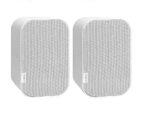 [23861] Artsound UNI40W 2-way Onwall Speakers 100W White (pair)