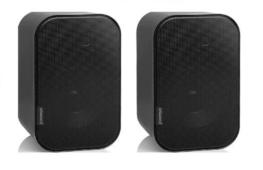 Artsound UNI40B 2-way Onwall Speakers 100W Black (pair)