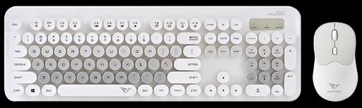 Alcatroz Keyboard & Mouse Wireless 2.4GHz Jellybean A5000 Mist