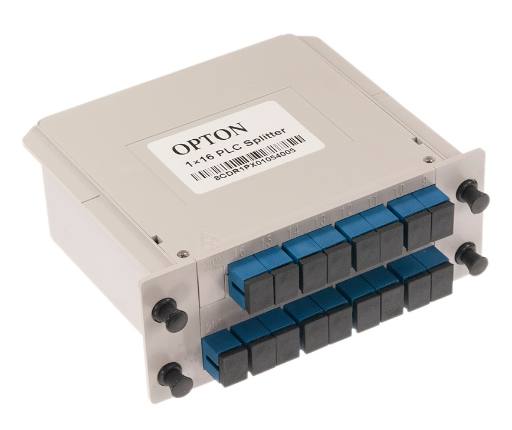 [23725] Opton PLC Fiber Splitter Cassette 1x16 SC/UPC