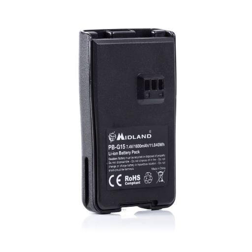 Midland C1128 Replacement Battery for G15-G18-Arctic