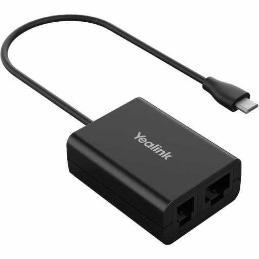 Yealink Headset Adapter for Wireless Headset WH62/WH63 to 3rd Party IP Phones (Grandstream,Cisco,Poly, Avaya) EHS60