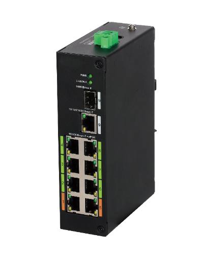 [23281] Dahua ePoE Switch 8port with 2 Uplinks LR2110-8ET-120