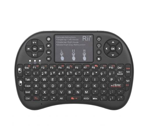 Rii Mini Keyboard Wireless 2.4GHz with Touchpad i8+