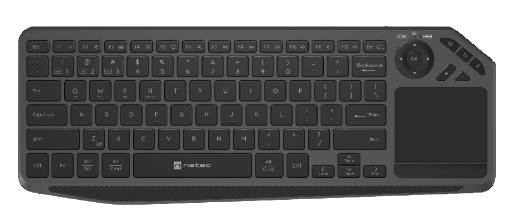 [29993] Natec Keyboard Wireless 2.4GHz & Bluetooth with Touchpad TURBOT 2