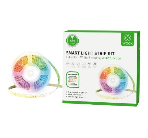 WOOX R5149 Smart RGB LED Strip Kit 24W IP64 with Music function