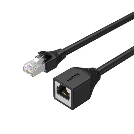 [22731] Unitek C1896BK-5M CAT6 M-F Extension Cable 5.0m