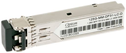 [22672] Opton 1.25G SFP Module MM Dual LC TX1310 2km