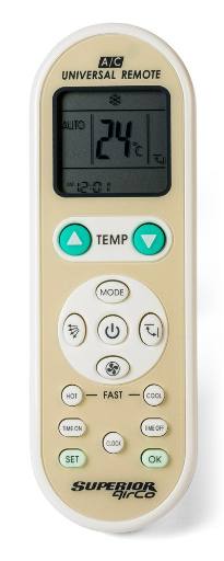 [22666] Superior AirCo Universal Air Conditioner R/C