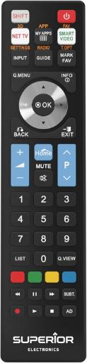 [22660] Superior LG Replacement TV Remote Control with Smart Functions