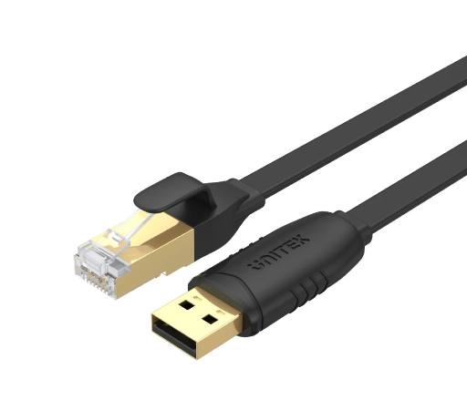 [22651] Unitek Y-SP02001B USB to RJ45 Serial Console Cable
