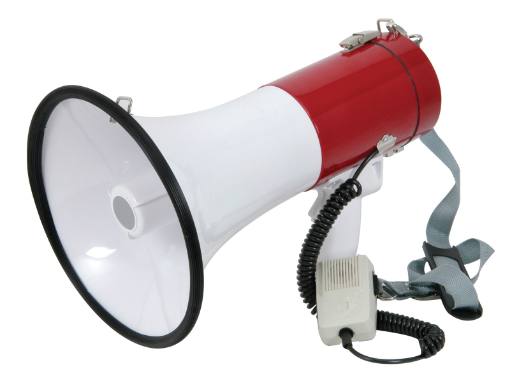[22643] Adastra Megaphone with Grip & Siren 30W 952.019UK