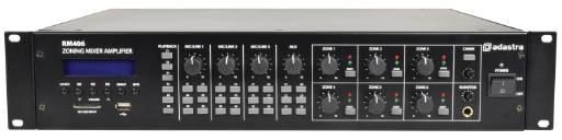 Adastra RM406 Mixer-Amp 100V 6x40W 953.160UK