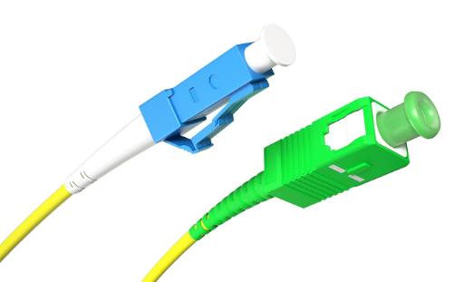 [22113] Opton Fiber Patch Cord SC/APC-LC/UPC SM Simplex 15.0m