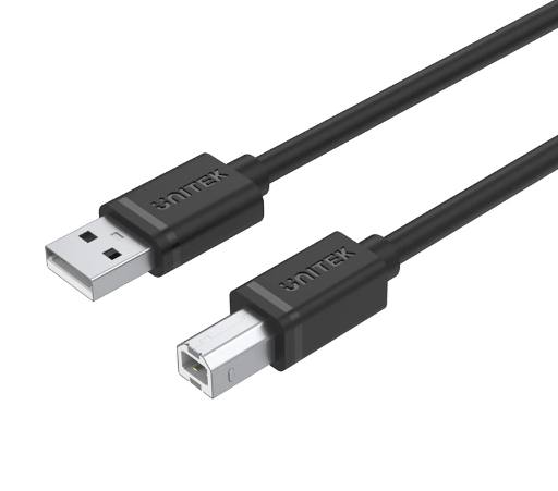 Unitek Y-C421GBK USB 2.0 Cable A-B 5m