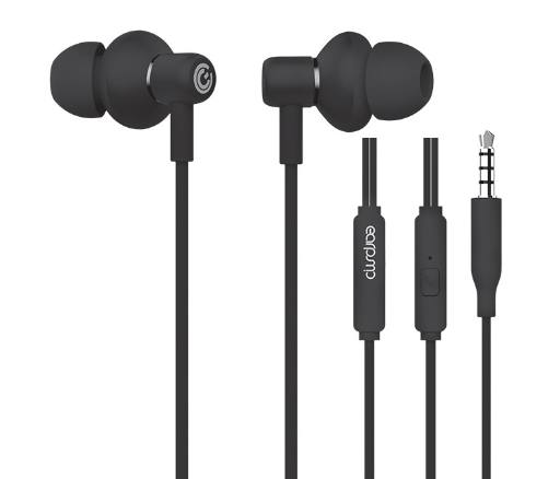[21828] Sonicgear Hyperbass Buds 1 Earphones Gun Metal Black