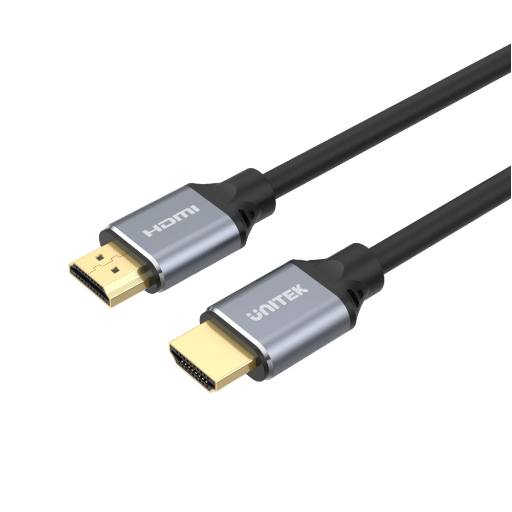 [21384] Unitek C139W HDMI 2.1 8K HDR Cable 3.0m Black/Space Grey
