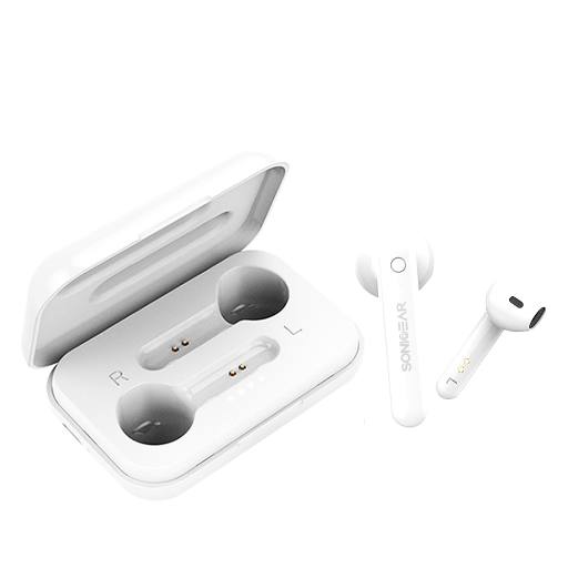 [21207] SonicGear EarPump TWS3+ BT Earphones White