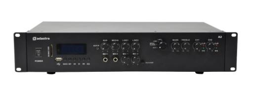 Adastra A2 Stereo Amplifier 2x200W USB/BT/FM 953.402UK