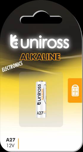 Uniross A27 Alkaline Micro Battery (single)