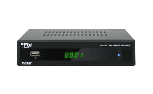 [20671] FTE MAXT220HD DVB-T2 FullHD MPEG4 Receiver with RF Loop