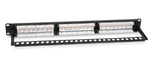 [20628] NETPRO NP-CPP24C6A 24Port CAT6A Patch Panel
