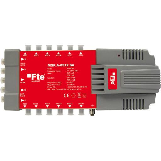 FTE MSRA0512 5/12 Active Satellite/Terrestrial Multiswitch