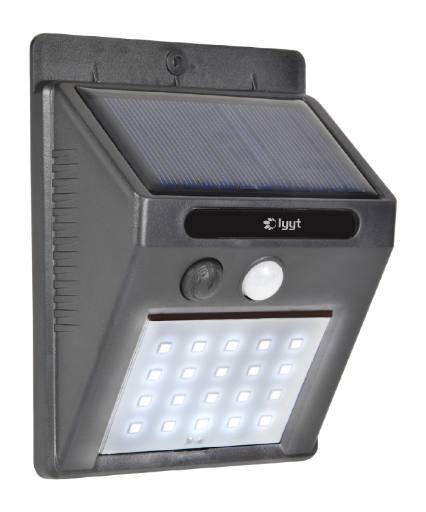 LYYT 20 LED Solar Security Light with Motion Sensor 154.842UK