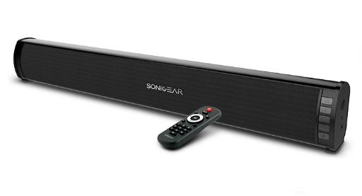 [19803] SonicGear SONICBAR 3000 Soundbar for TV/PC 40W RMS Bluetooth, SD Card & FM