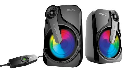 [19442] SonicGear Titan2 2.0 USB Speakers 12W 7LFX