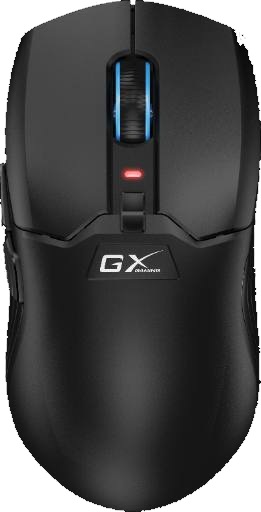 [29888] Genius Gaming Mouse Wireless+BT Rechargable & Lightweight RGB 4800DPI Scorpion M8300 Black