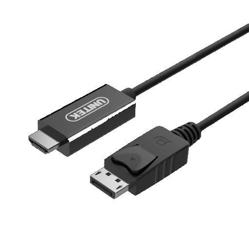 Unitek Y-5118CA DisplayPort to HDMI Cable 1.8m Black