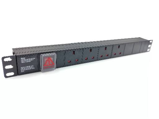 [18416] DigitMX NETPRO NP-CPDU4 1U 4-way PDU 13A wSwitch