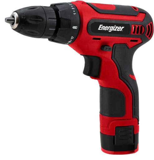 [30603] Energizer Power Tool Cordless Drill With Battery 12V