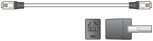 AV:Link RJ11 6P4C Plug to BT431A 3.0m 113.532UK