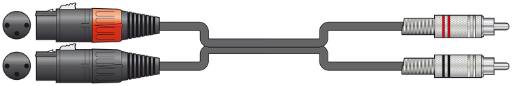 [17403] Chord Classic 2 XLRF-2RCA 6.0m 190.064UK