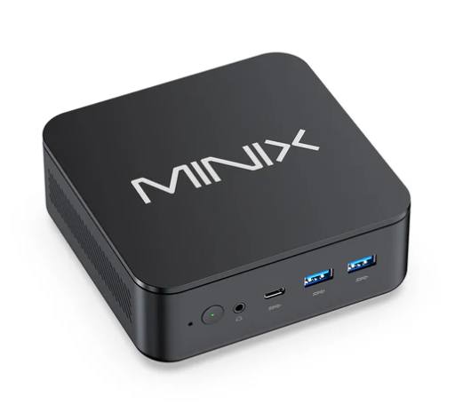 [29862] MINIX Mini PC Ryzen5 6600H 16GB DDR5 512GB SSD, 2.5GbE, HDMI/DP/USB-C, Win11 Pro NR660LP