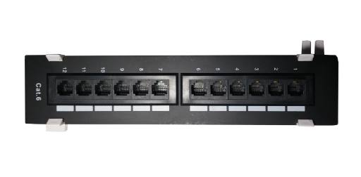 [16841] DigitMX NETPRO NP-CPP12C6W 12 Port CAT6 Wall Patch Panel