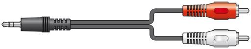 [16469] AV:link 3.5mm to 2RCA 10.0m 112.068UK