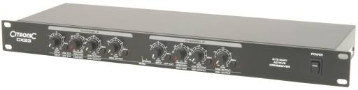 Citronic CX23 2/3-way crossover 1U 170.929UK
