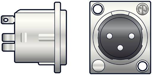 [14113] Neutrik NC3MDLX XLR Male D 762.396UK