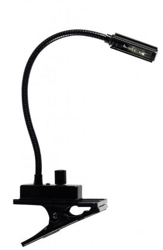 [13132] QTX Sound Gooseneck Lamp with table clip 173.105UK