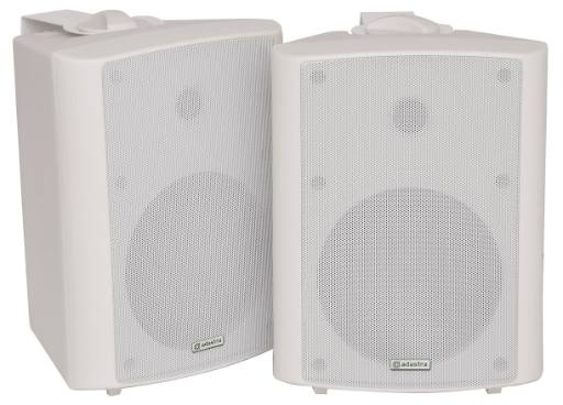 [12825] Adastra BC6W 6.5'' Indoor Speakers White 100.907UK (PAIR)