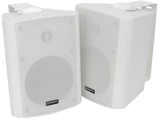 [12640] Adastra BC5W 5.25'' Indoor Speakers White 100.904UK (PAIR)