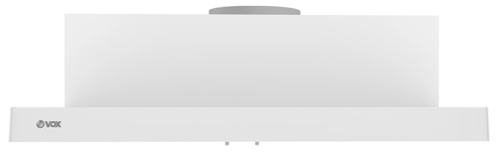[PIO 6L03W] VOX HOOD, TELESCOPIC, SUCTION POWER 400 M3/H, 40KWH, LED LIGHT, 54DB, WHITE