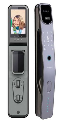 [29813] Zudsec Standalone Door Lock Metal with Face/Fingerprint/Key-WiFi