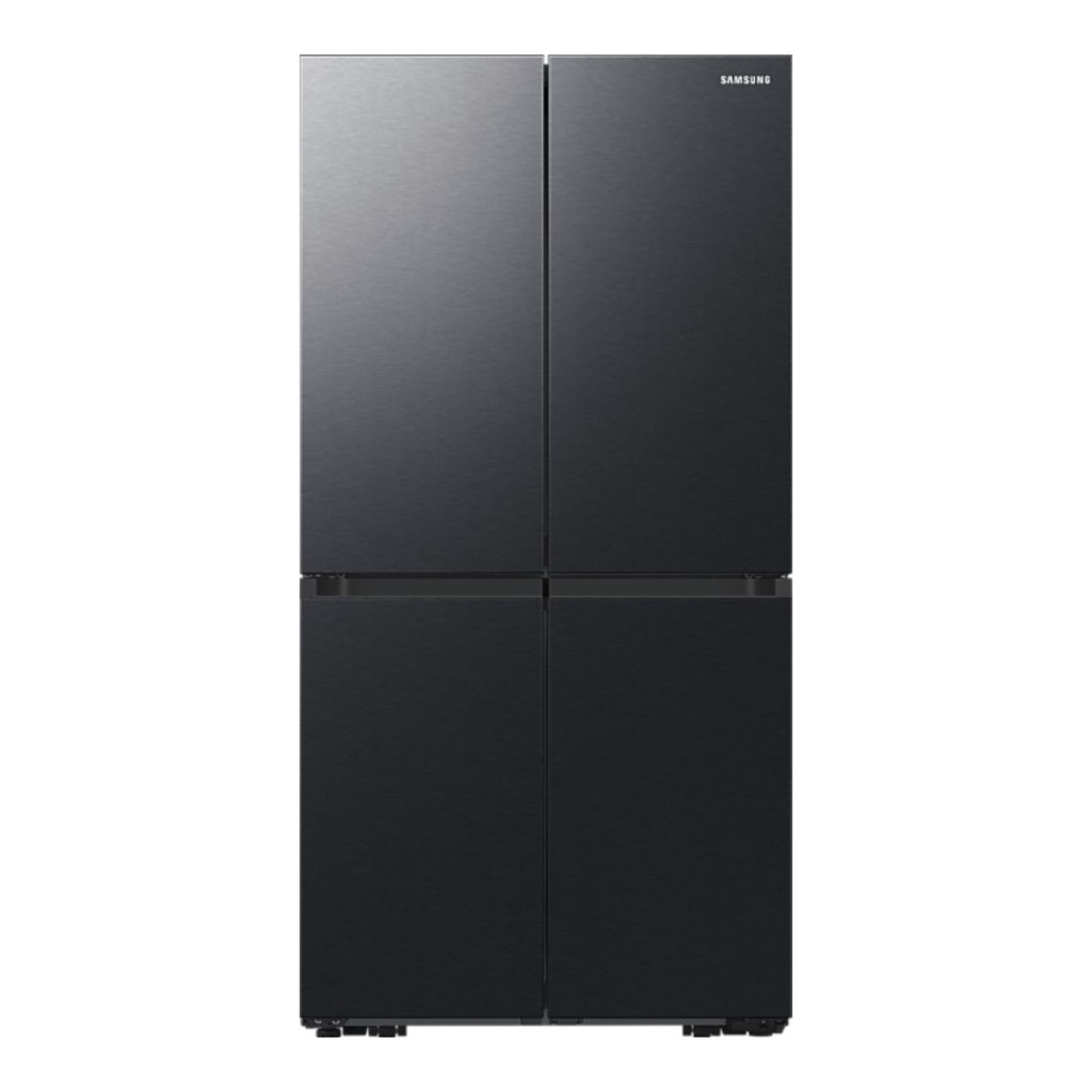 SAMSUNG REFRIGERATOR RF65 FOUR-DOOR WARDROBE, 647L, E, NO FROST, TRIPLE COOLING PLUS, COOL SELECT, DIGITAL INVERTER, AUTOMATIC ICE MACHINE, WIFI, HxWxD 1.83x0.91x0.72, ANTHRACITE